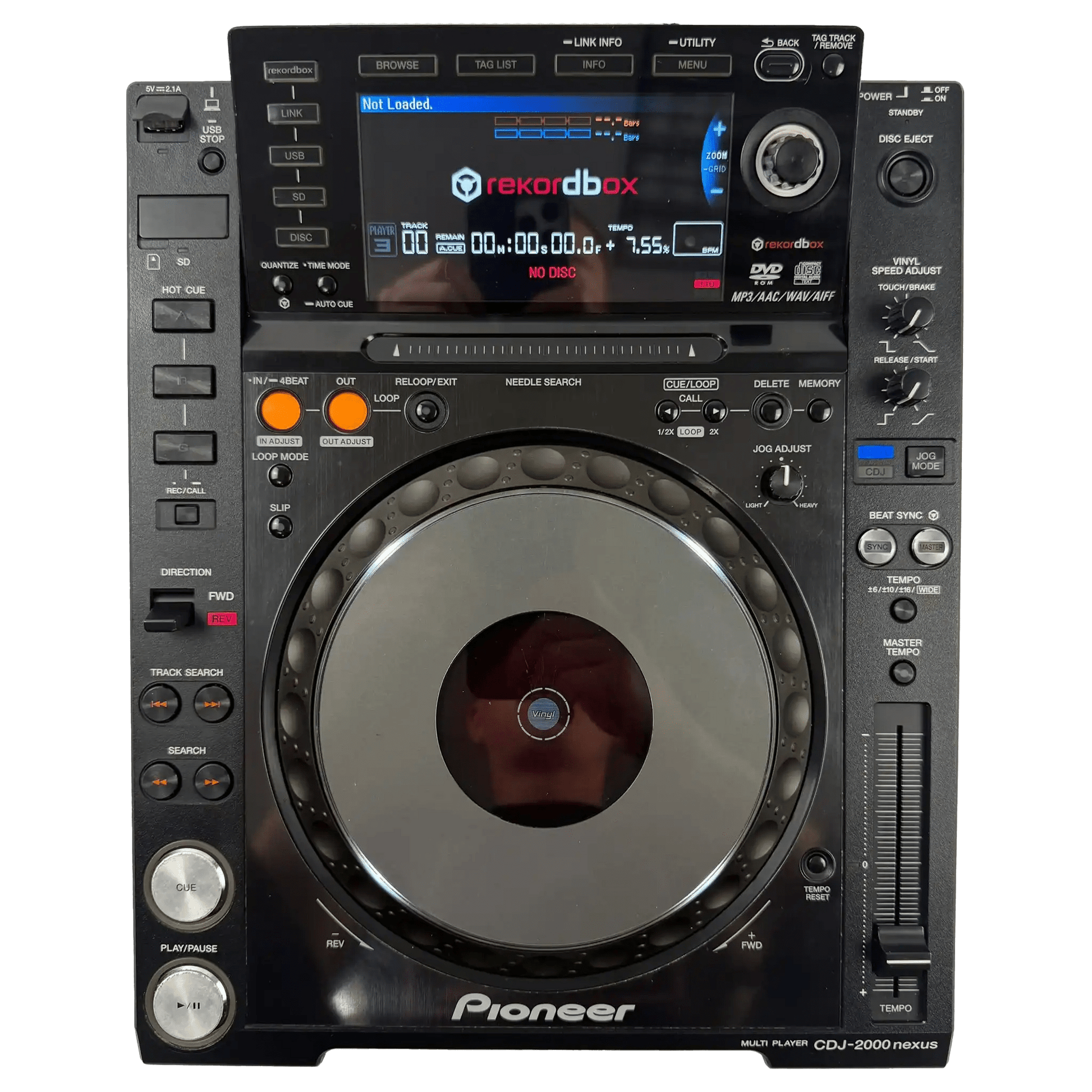 1x Pioneer DJ CDJ 2000 Nexus Player - FREE 24H Shipping 1x Pioneer DJ CDJ 2000 Nexus Player - FREE 24H Shipping