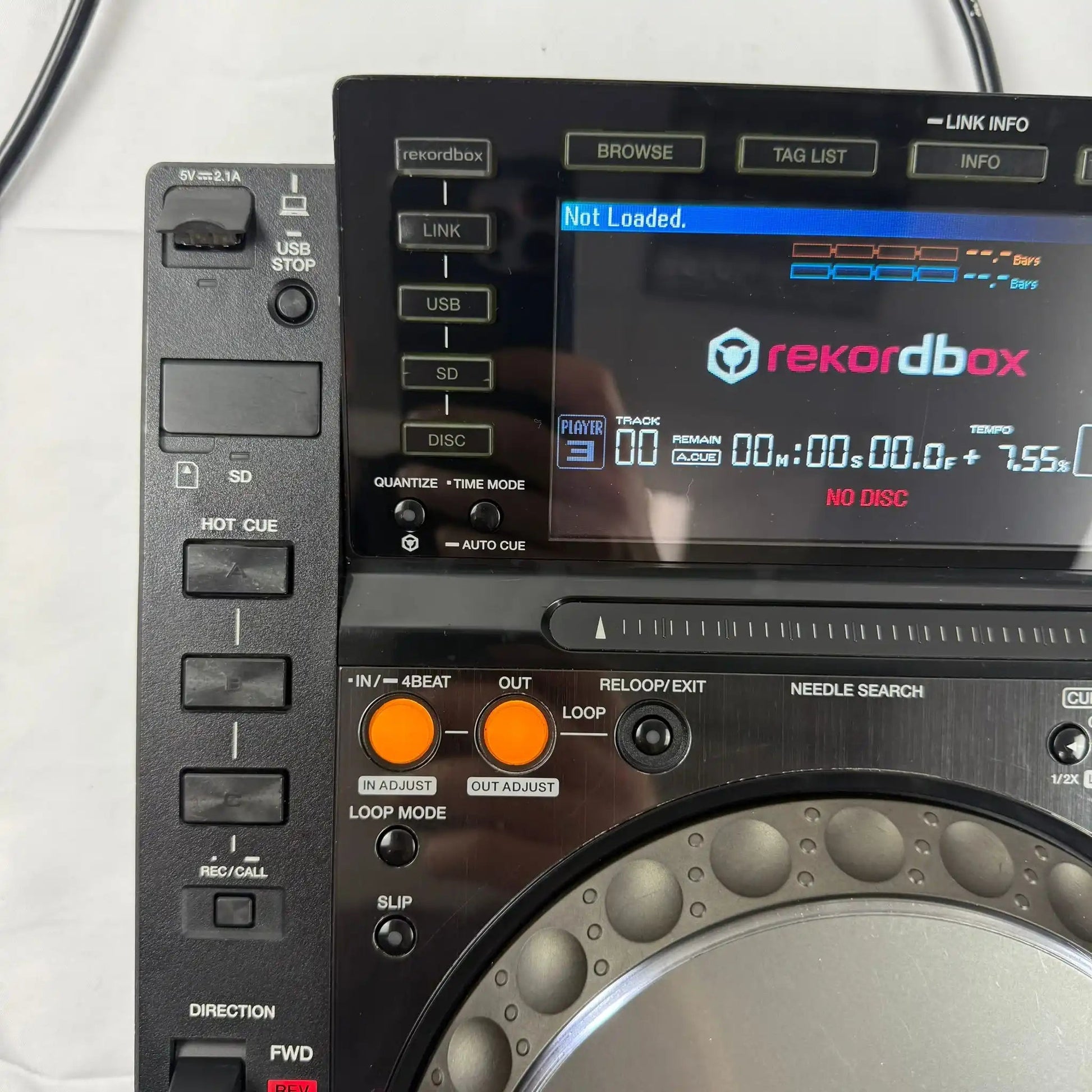 Pioneer CDJ 2000 Nexus - Professional DJ Media Player - Turntable Trader