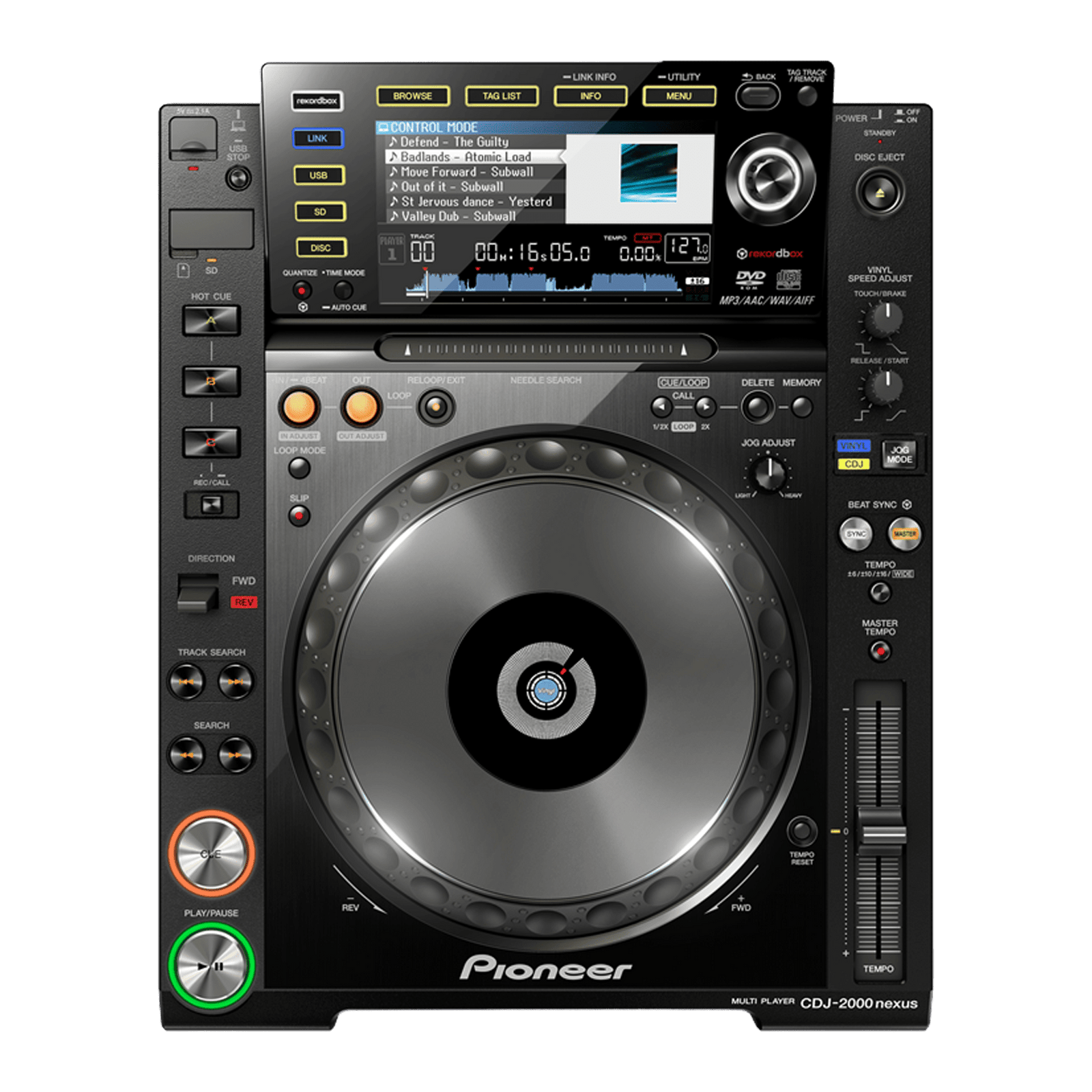 DJ機材 Pioneer CDJ-2000 Nexus 1x Pioneer DJ CDJ 2000 Nexus Player - FREE 24H Shipping