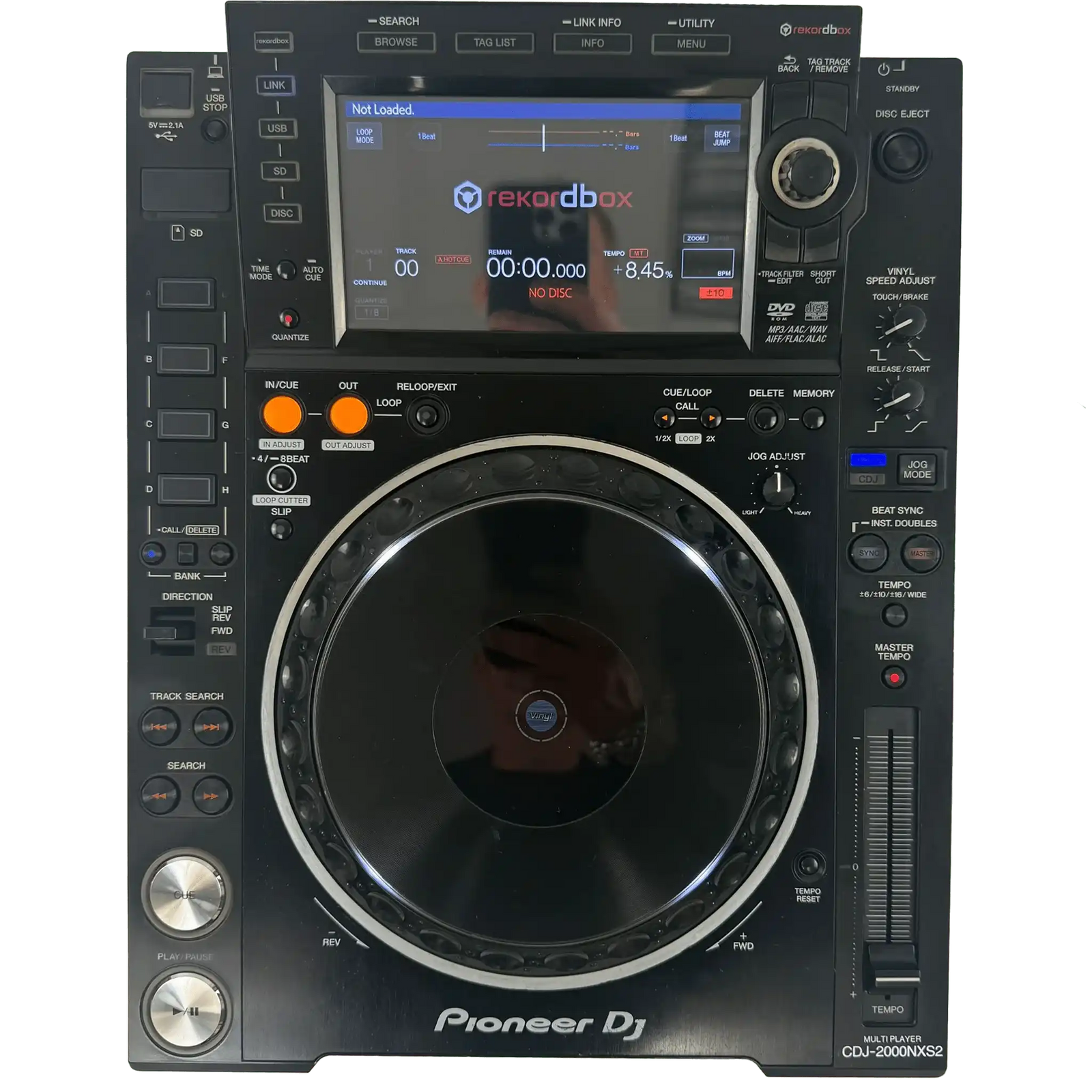 Pioneer DJ CDJ 2000 Nexus 2 Player - FREE 24H Shipping – Turntable