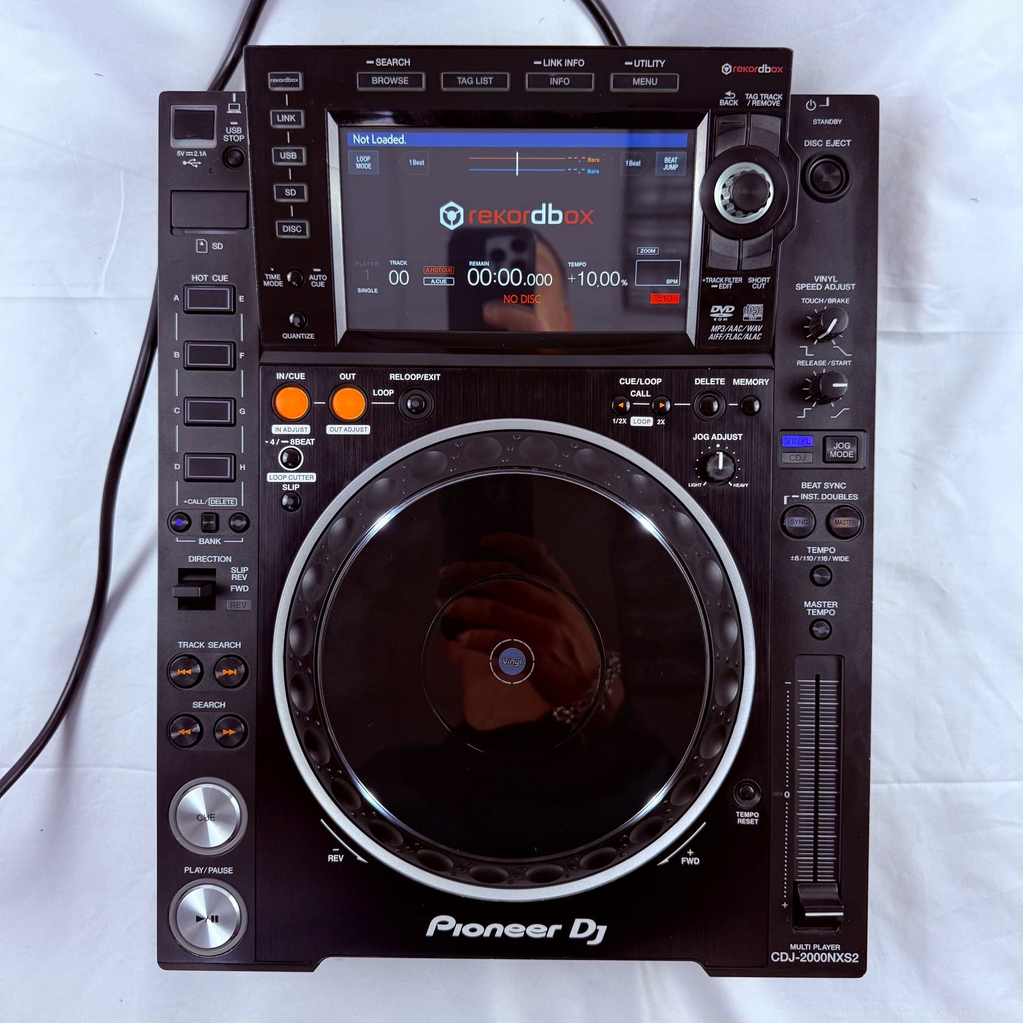 Pioneer DJ CDJ 2000 Nexus 2 Player - FREE 24H Shipping – Turntable