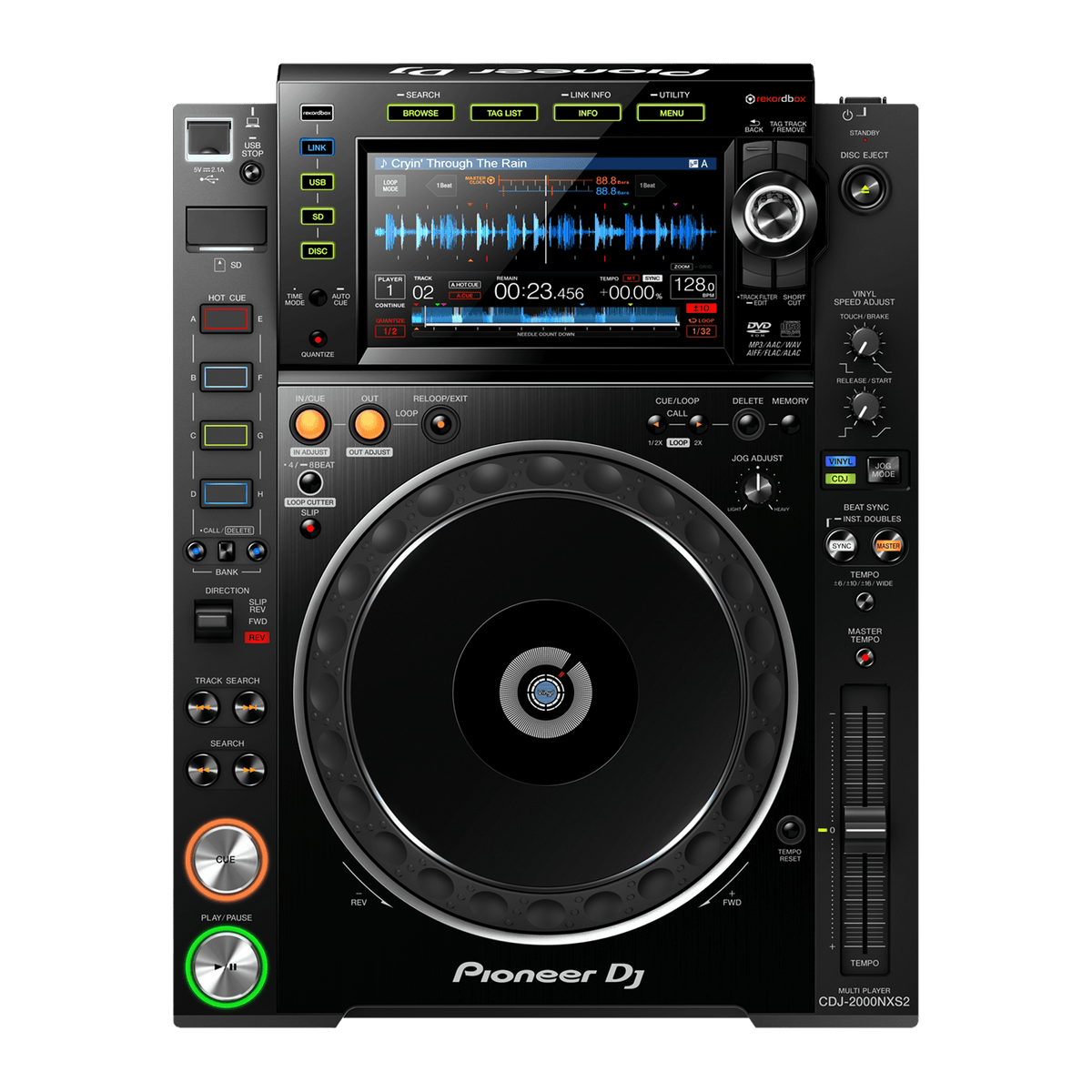 Pioneer DJ CDJ 2000 Nexus 2 Player - FREE 24H Shipping – Turntable Pioneer DJ CDJ 2000 Nexus 2 Player - FREE 24H Shipping – Turntable