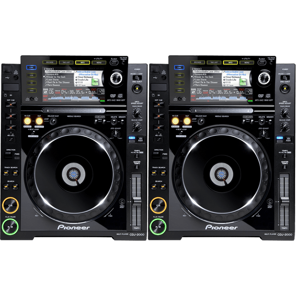 Pioneer CDJ 2000 Pair