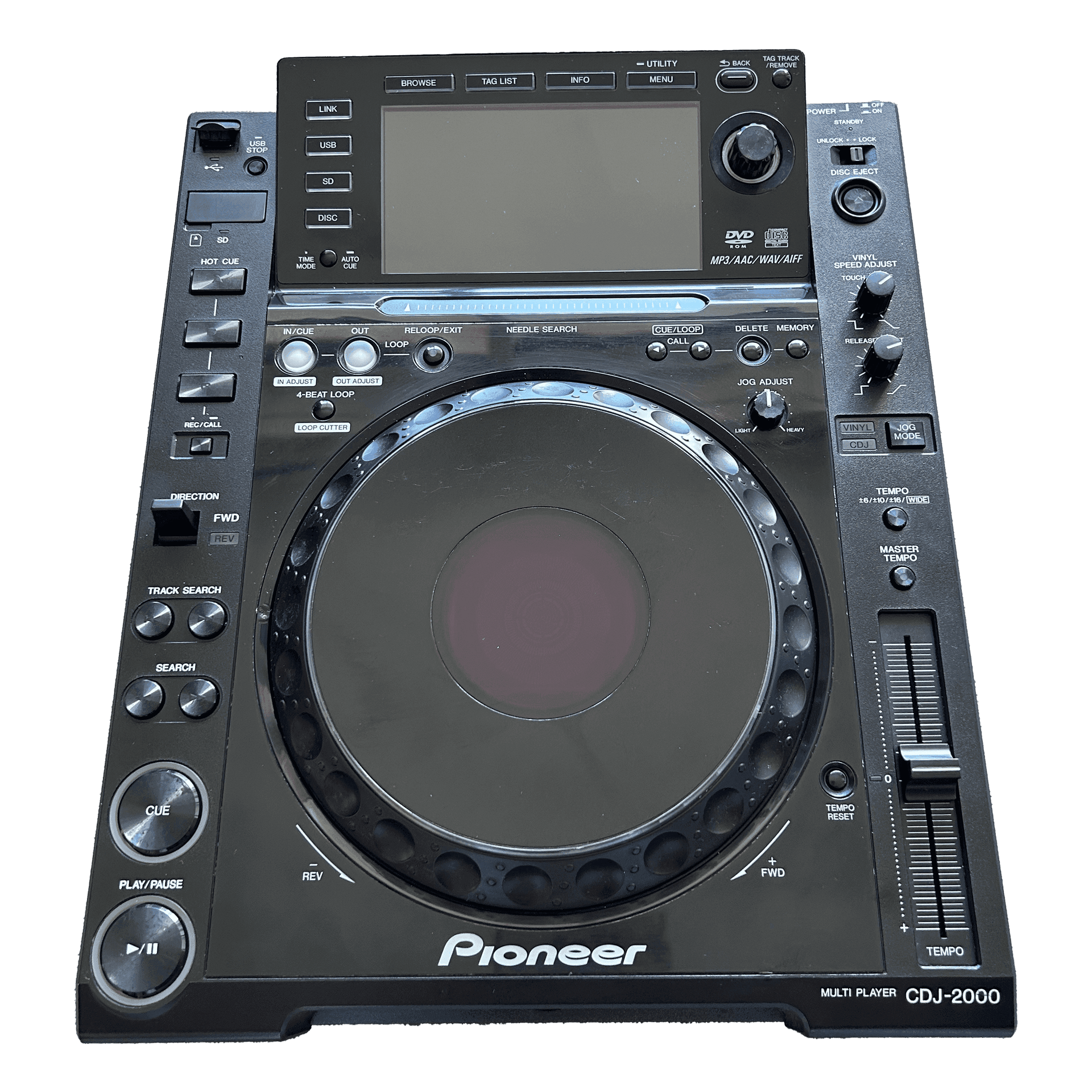 DJ機材 Pioneer CDJ-2000 pioneer-cdj-2000-professional-