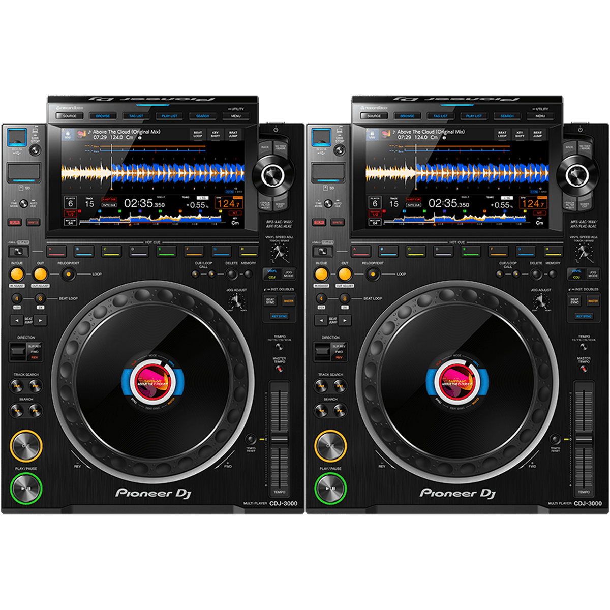 Pioneer CDJ 3000 Pair - Professional Multi - Player Decks - Turntable Trader