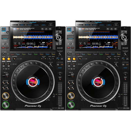 Pioneer CDJ 3000 Pair - Professional Multi - Player Decks - Turntable Trader