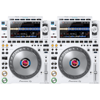 Pioneer CDJ 3000 W Pair - Professional Multi Player DJ Players