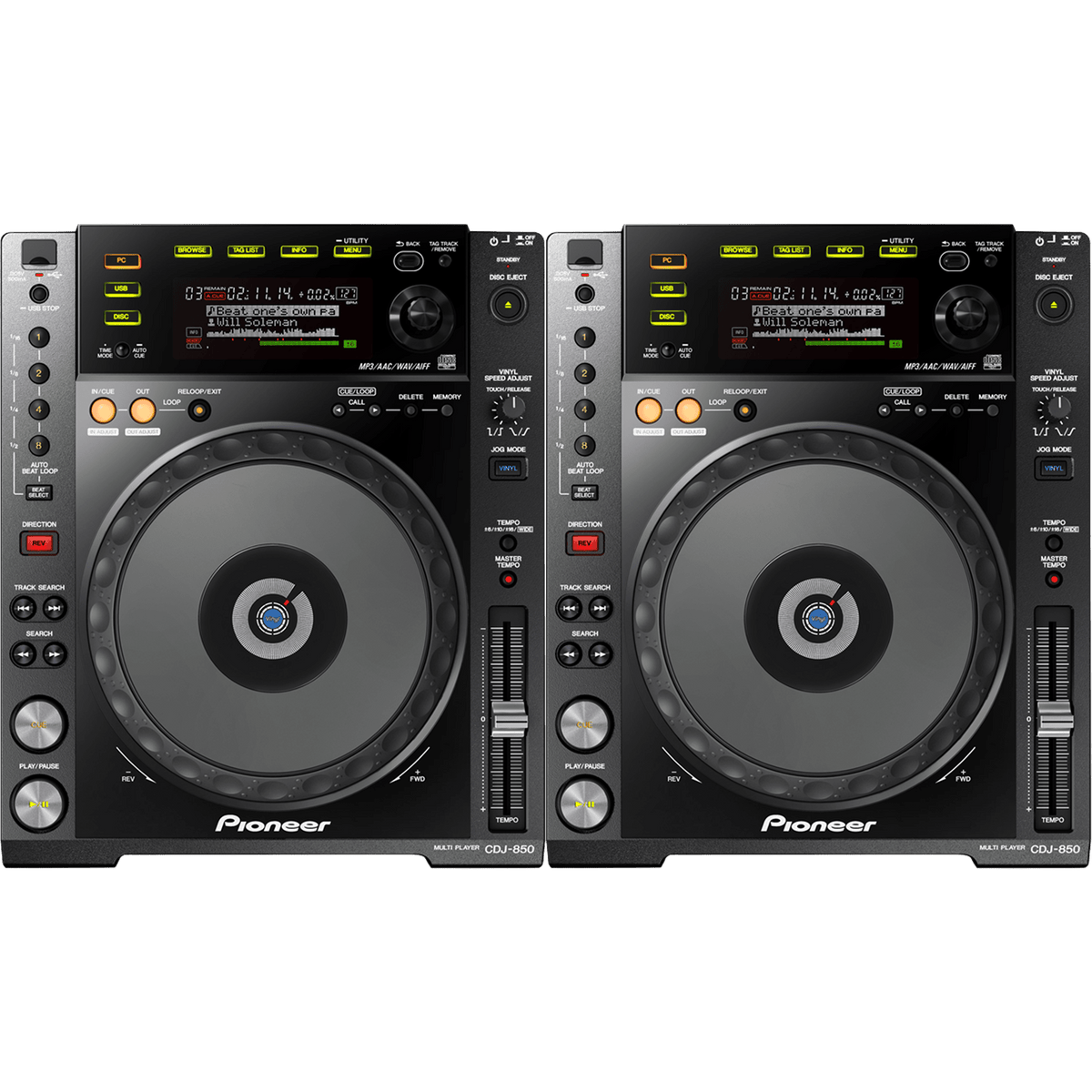Pioneer CDJ 850 – Refurbished DJ Media Player | Free UK Shipping