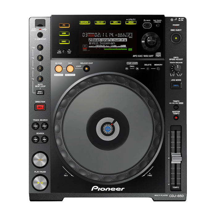 Pioneer CDJ 850-K - Professional DJ Media Player