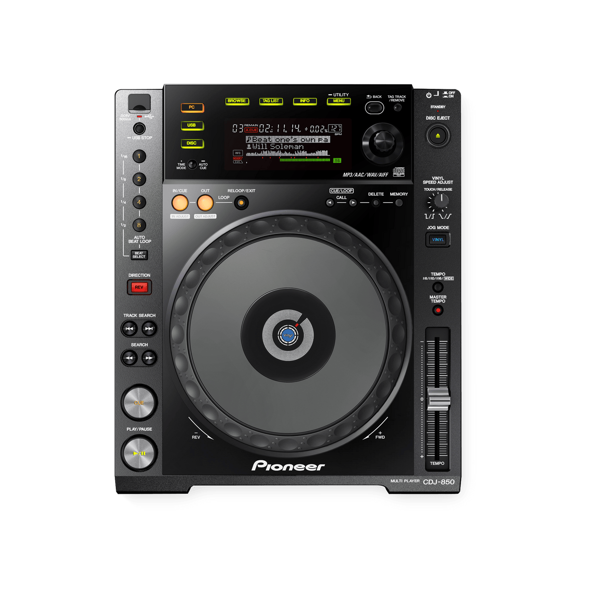 Pioneer CDJ 850 K DJ Media Player | Turntable Trader – Turntable