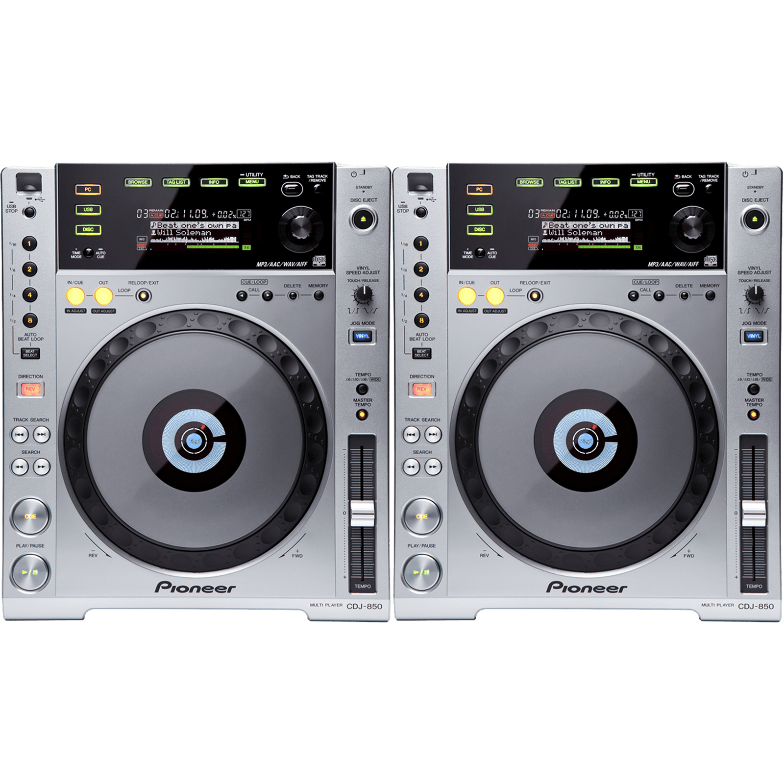 【送料込み】Pioneer CDJ-850 DJプレイヤー 1台-② CDJ-850-K - DJ multi player with disc drive