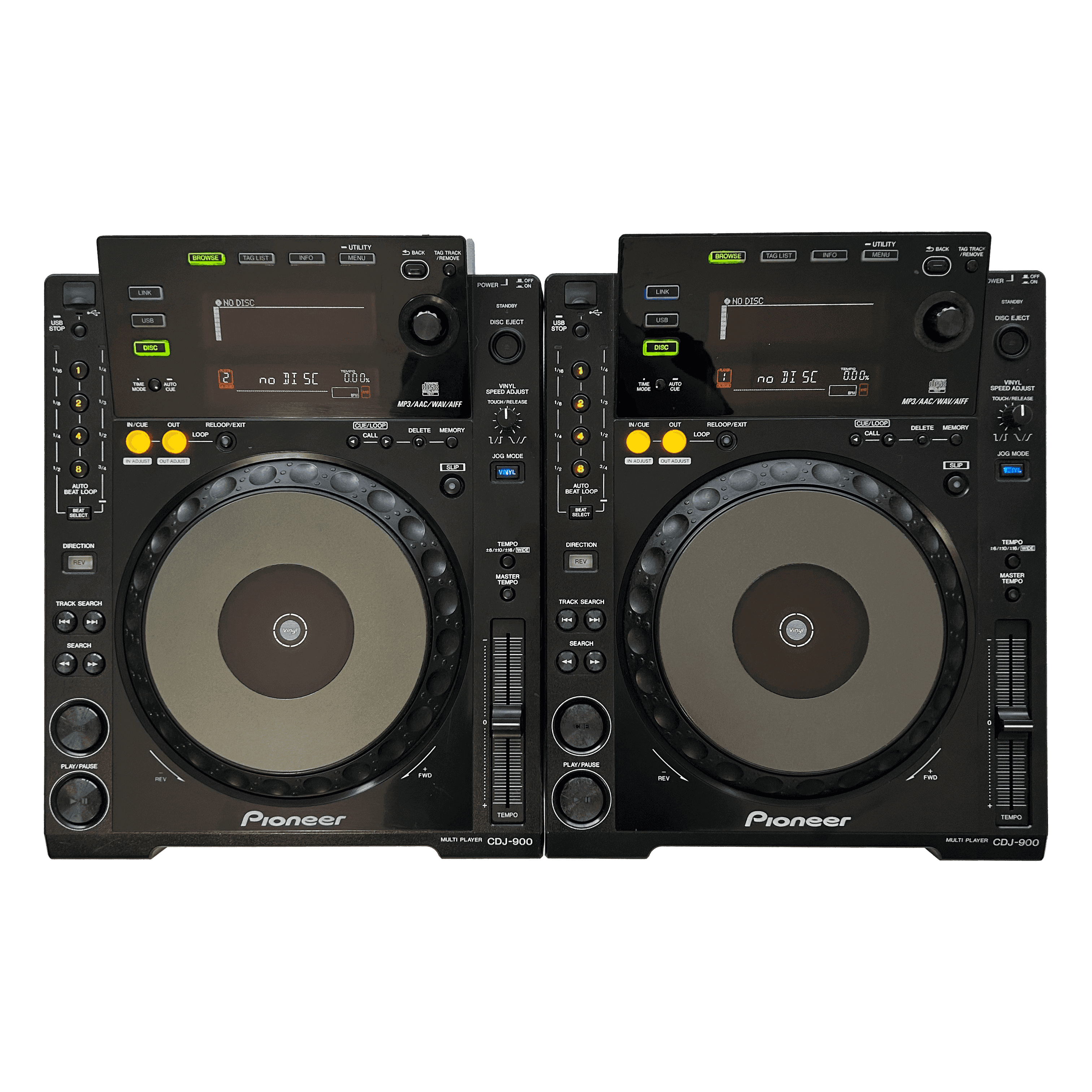 Pioneer CDJ 900 Pair - Pro DJ Media Players - Lowest Price Pioneer CDJ 900 Pair - Pro DJ Media Players - Lowest Price