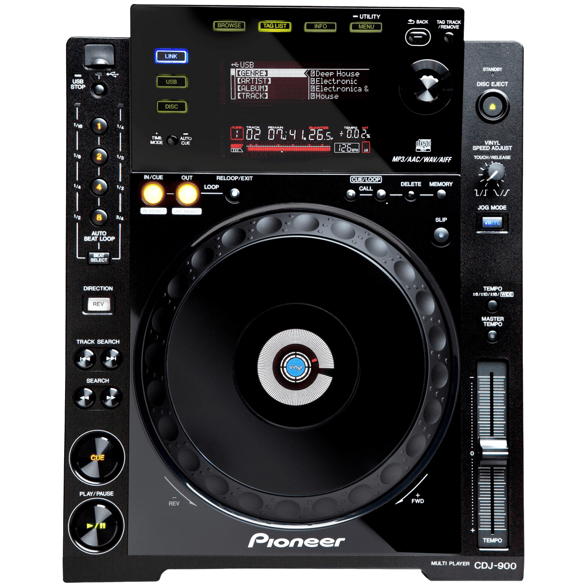 Pioneer CDJ - 900 - Professional DJ Media Player - Turntable Trader