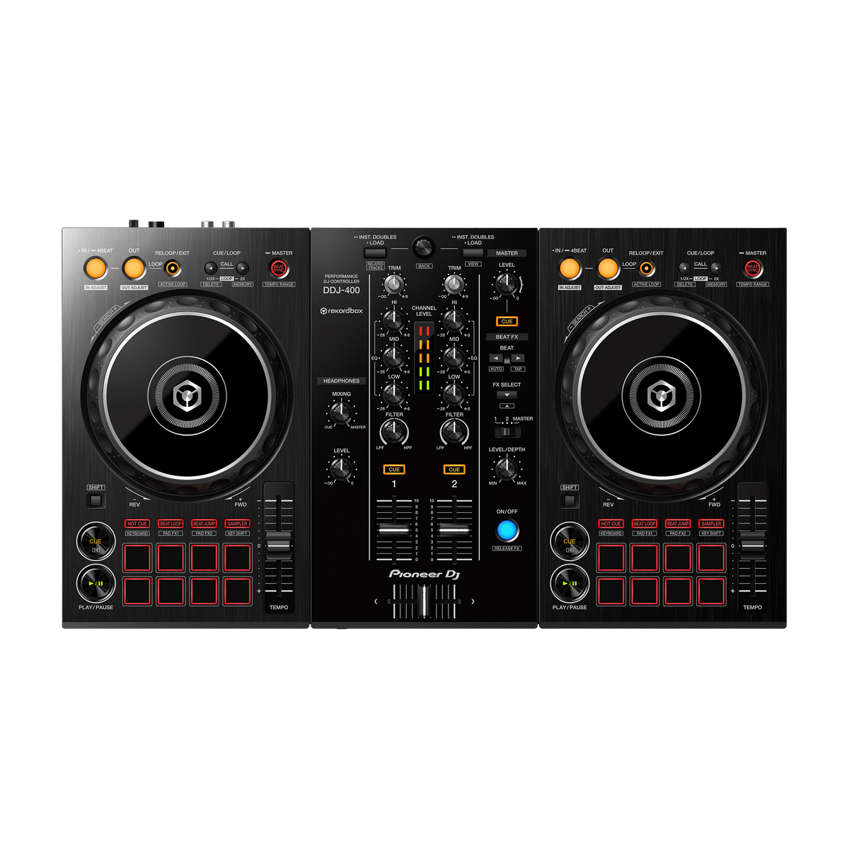 pioneer ddj 400 stock 1