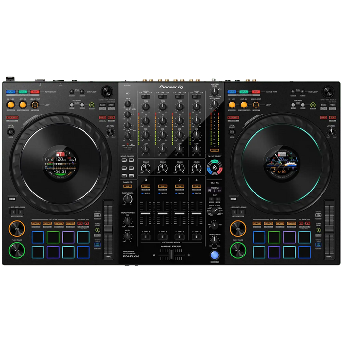 Pioneer DDJ FLX 10 - 4 Channel Professional DJ Controller - Turntable Trader