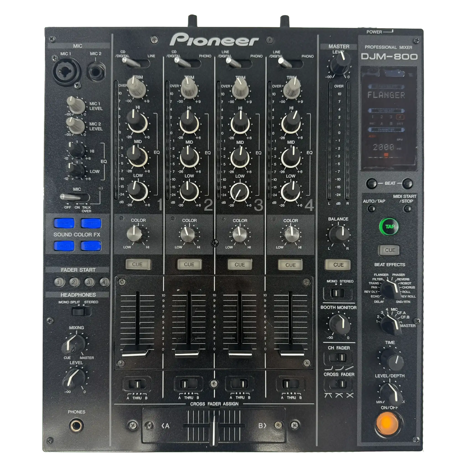 Pioneer DJM 800 DJ Mixer - FREE 24H Shipping – Turntable Trader Pioneer DJM 800 DJ Mixer - FREE 24H Shipping – Turntable Trader