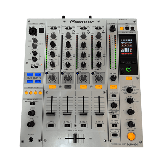 Pioneer DJ DJM 850 W - Professional 4 - Channel DJ Mixer - Turntable Trader