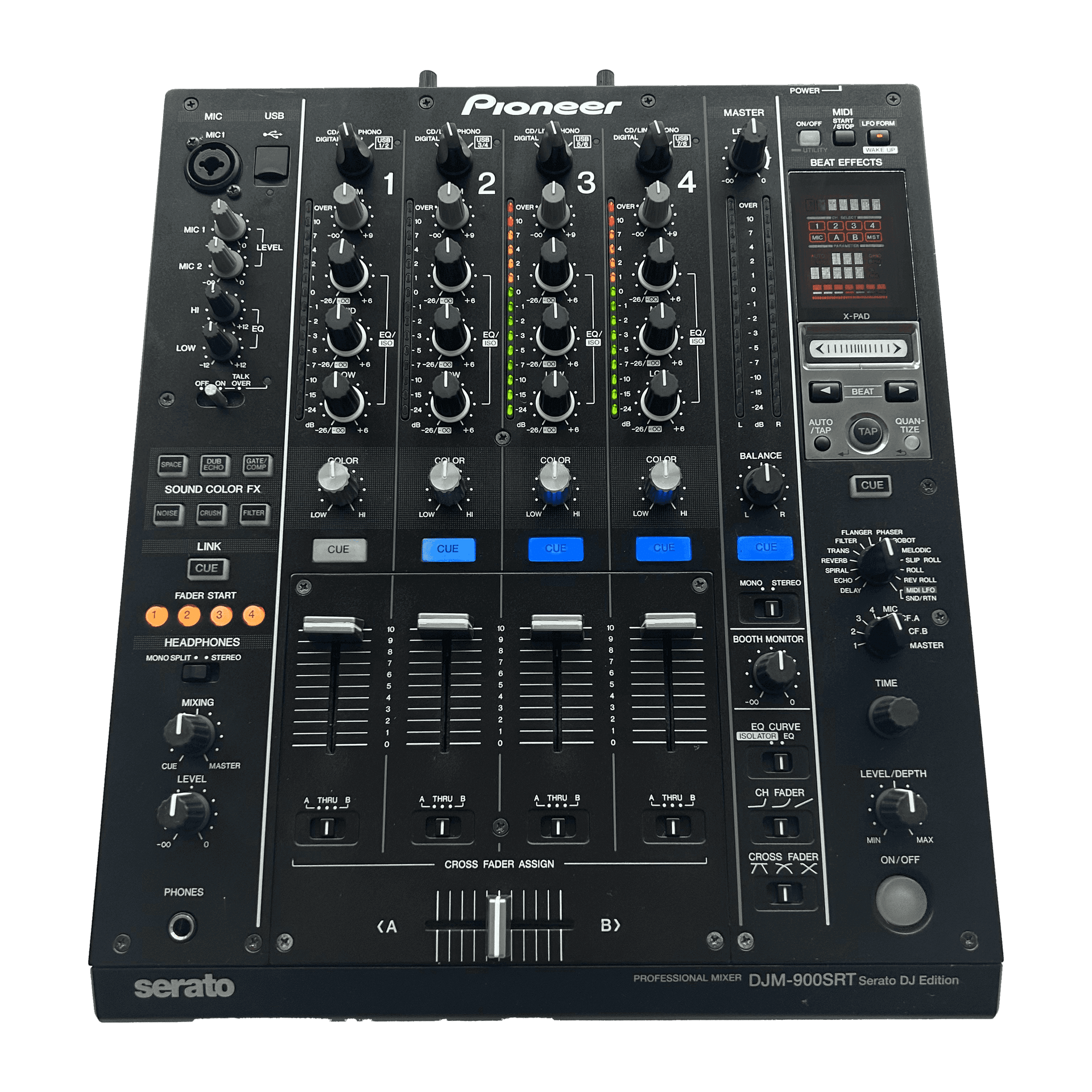 Pioneer DJミキサーdjm900srt pioneer-dj-djm-900-srt-