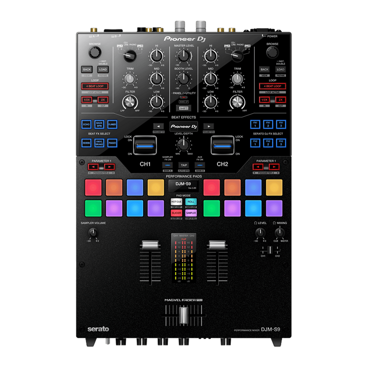 Pioneer DJ DJM S9 - Professional 2 - Channel DJ Mixer - Turntable Trader