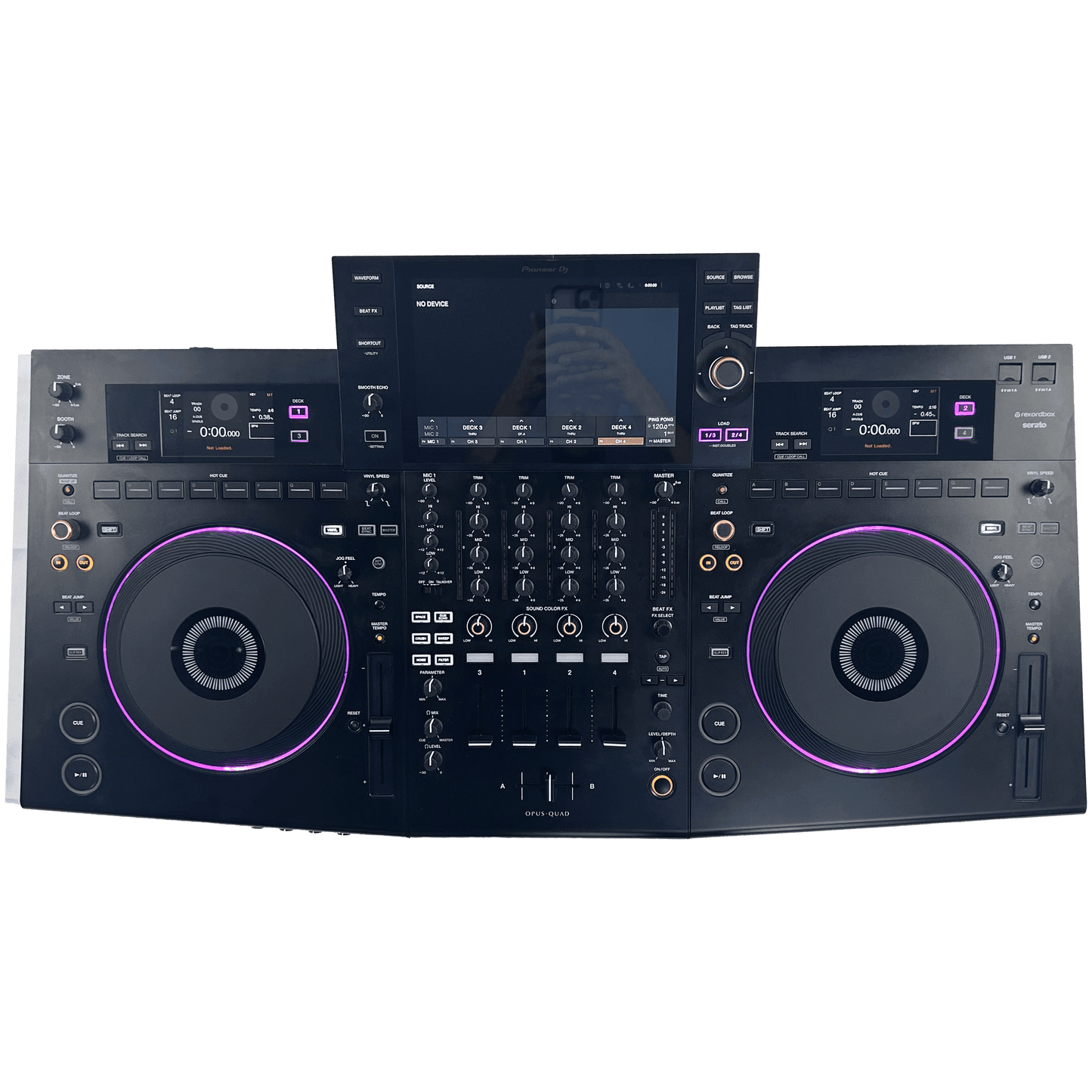DJ機材 OPUS-QUAD OPUS-QUAD - Professional all-in-one DJ system (black)