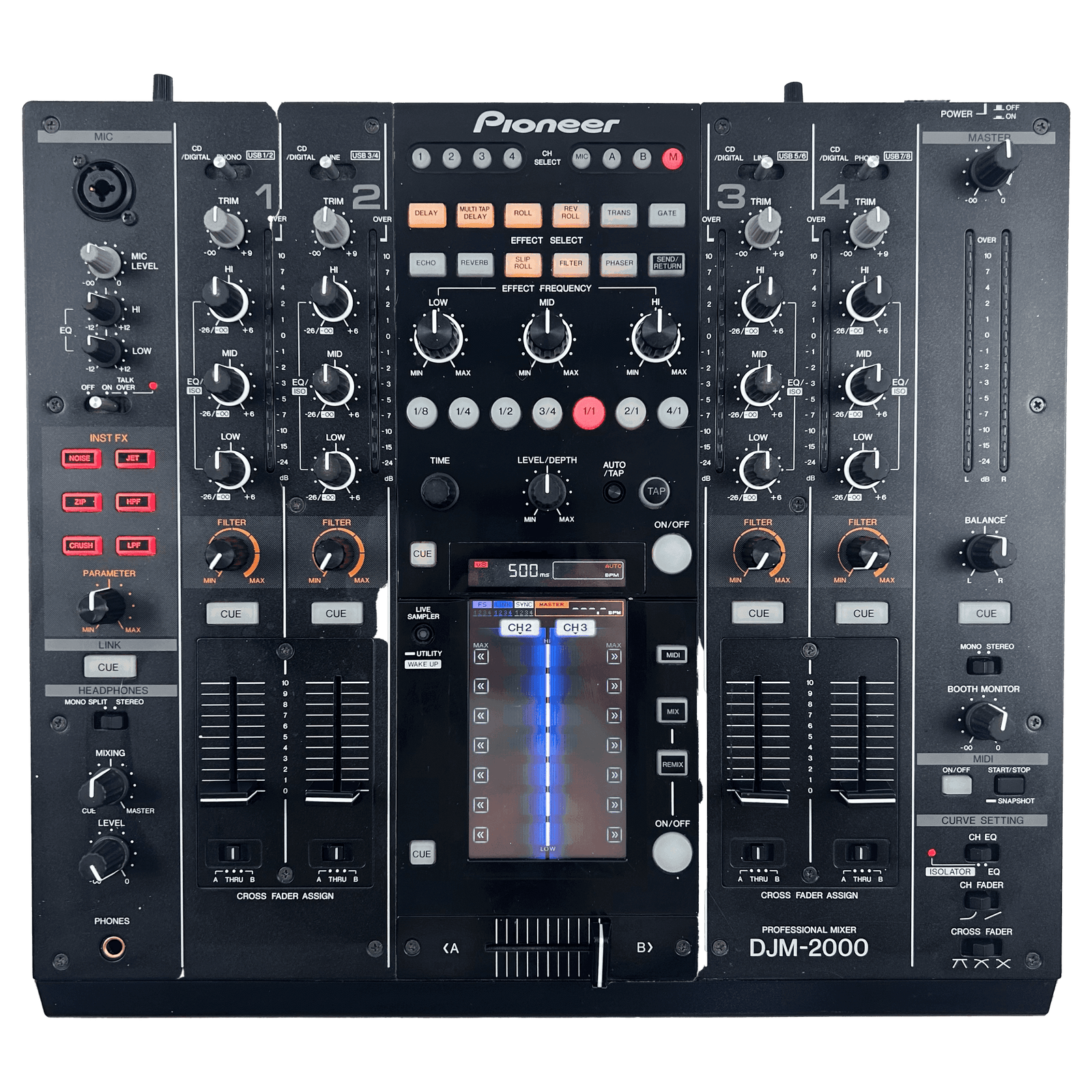 Pioneer DJM 2000 DJ Mixer - FREE 24H Shipping – Turntable Trader