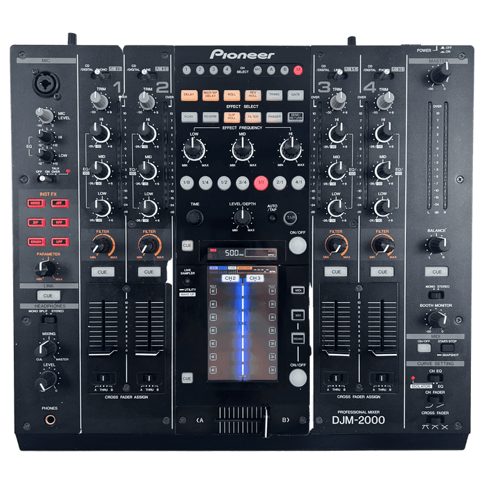 Pioneer DJM 2000 - 4 Channel Professional DJ Mixer - Turntable Trader
