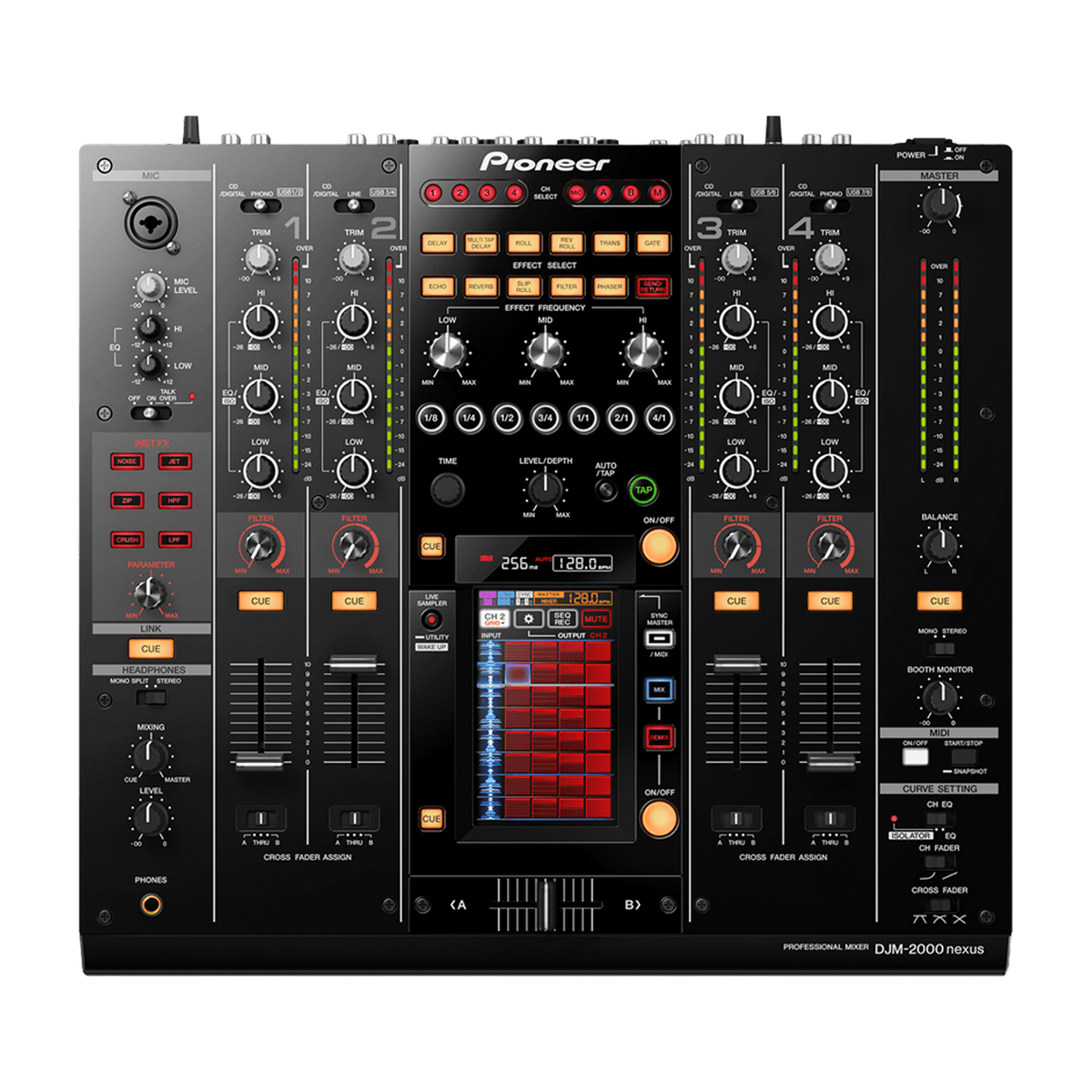 Pioneer DJM 2000 Nexus - 4 Channel Professional DJ Mixer