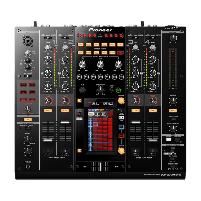 Pioneer DJM 2000 Nexus - 4 Channel Professional DJ Mixer - Turntable Trader