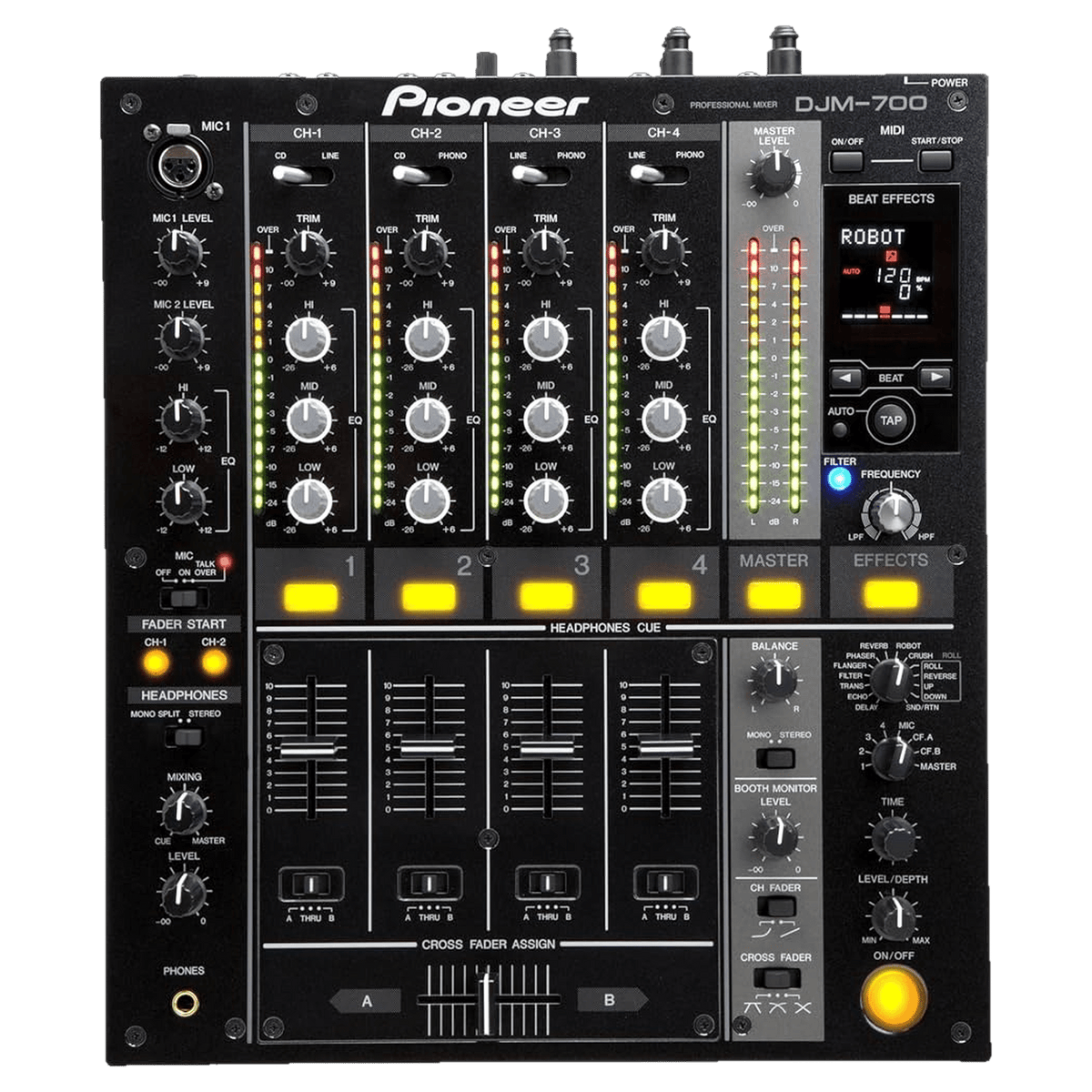 Pioneer DJM 700 4 Channel DJ Mixer | Turntable Trader – Turntable