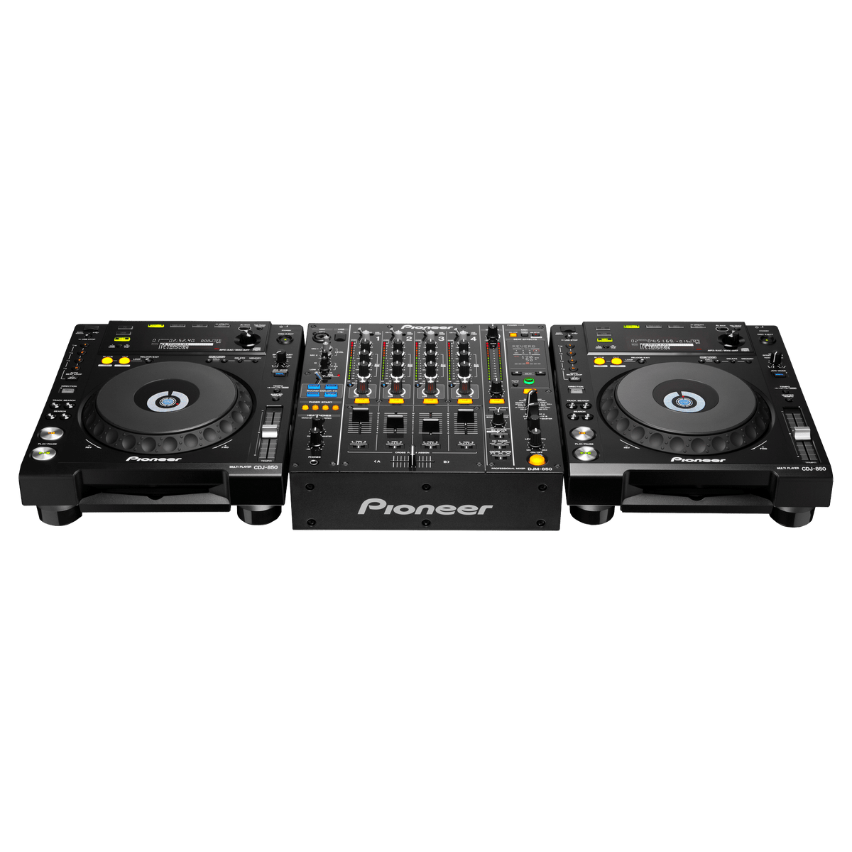 Pioneer DJM-850 動作良好 4ch DJミキサー USB内蔵 pioneer-djm-850-professional-4