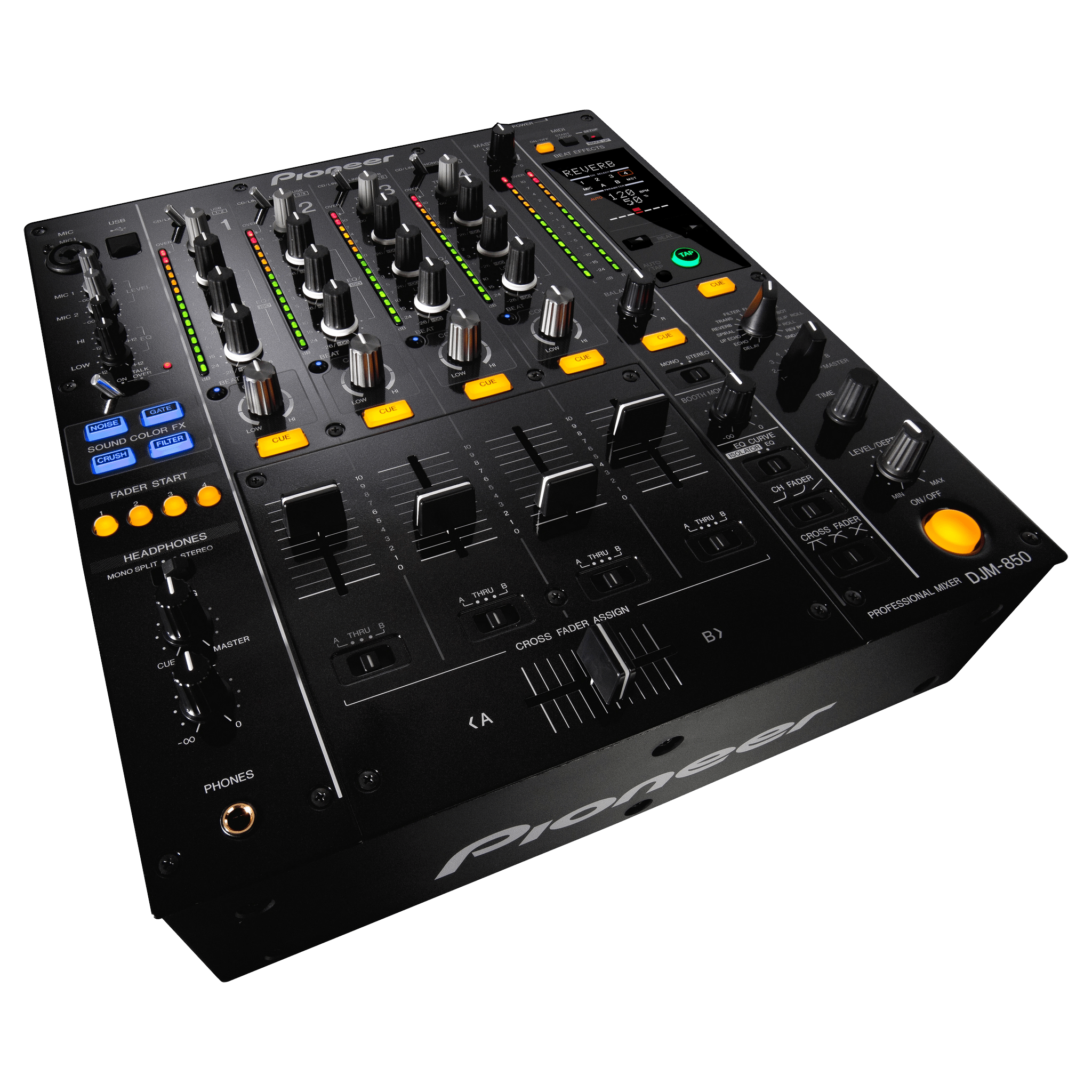 Pioneer DJM-850 動作良好 4ch DJミキサー USB内蔵 Pioneer DJM 850 4 Channel DJ Mixer | Turntable Trader – Turntable