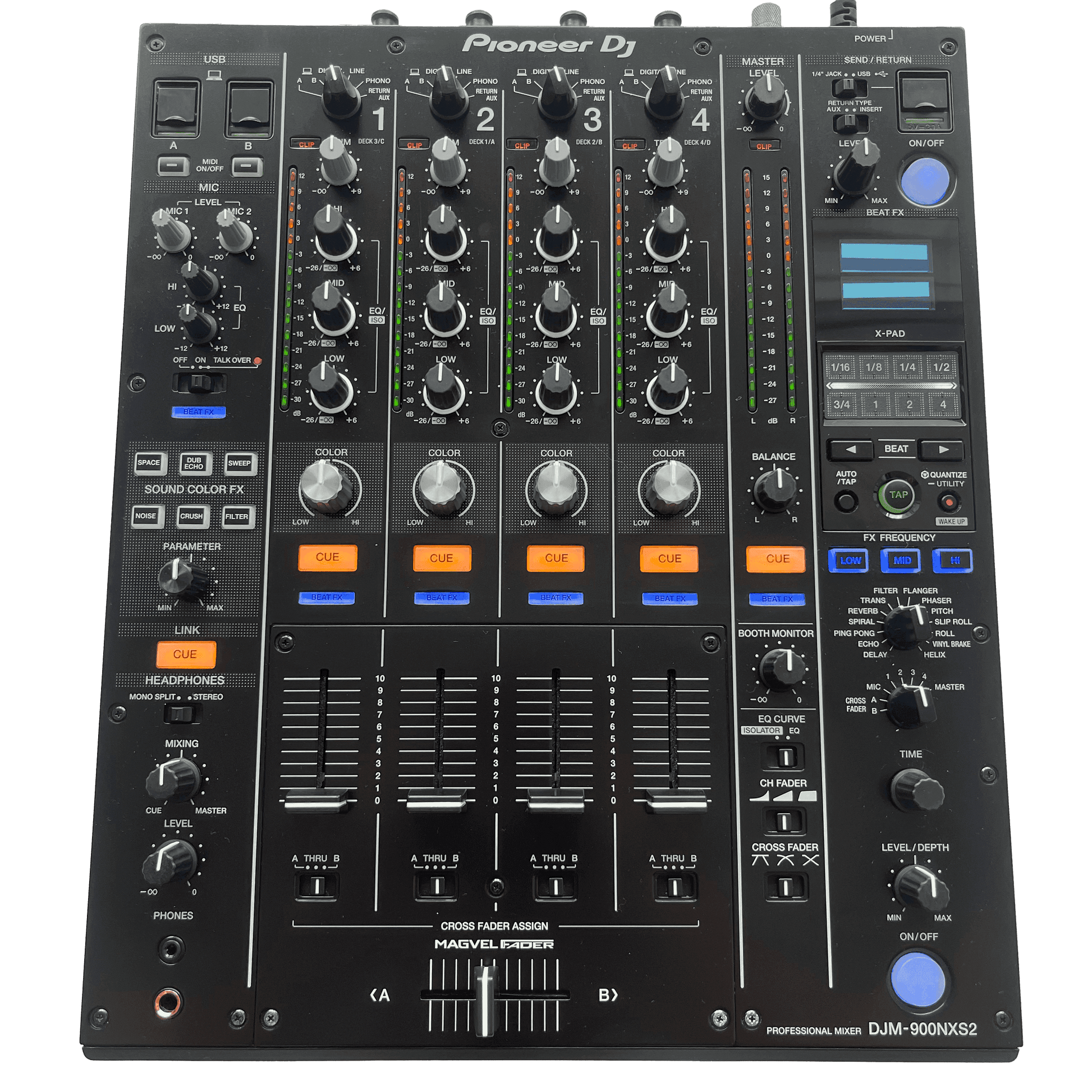 Pioneer DJM 900NXS2 - 4 Channel DJ Mixer - FREE 24H Shipping Pioneer DJM 900NXS2 - 4 Channel DJ Mixer - FREE 24H Shipping