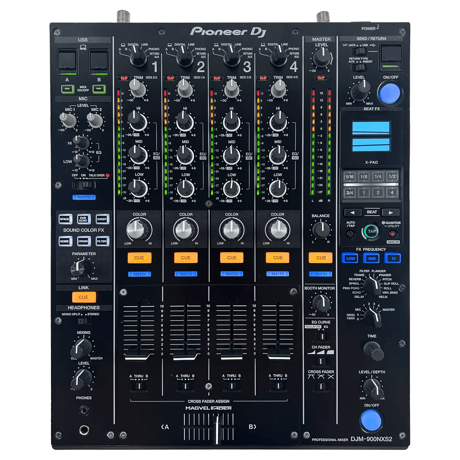 Pioneer DJM 900NXS2 - 4 Channel DJ Mixer - FREE 24H Shipping