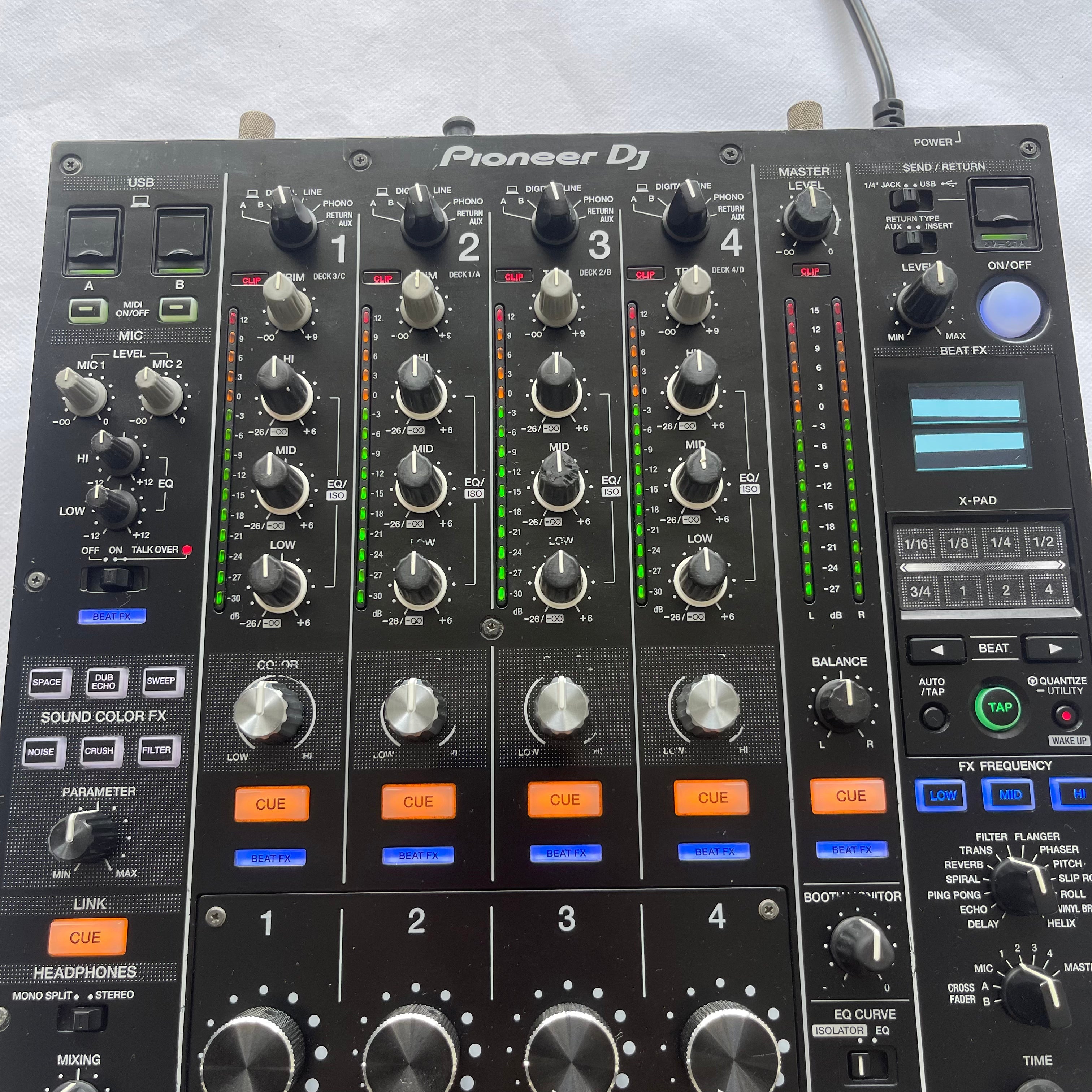 Pioneer DJM 900NXS2 (Rotary Modification) 4 Channel DJ Mixer