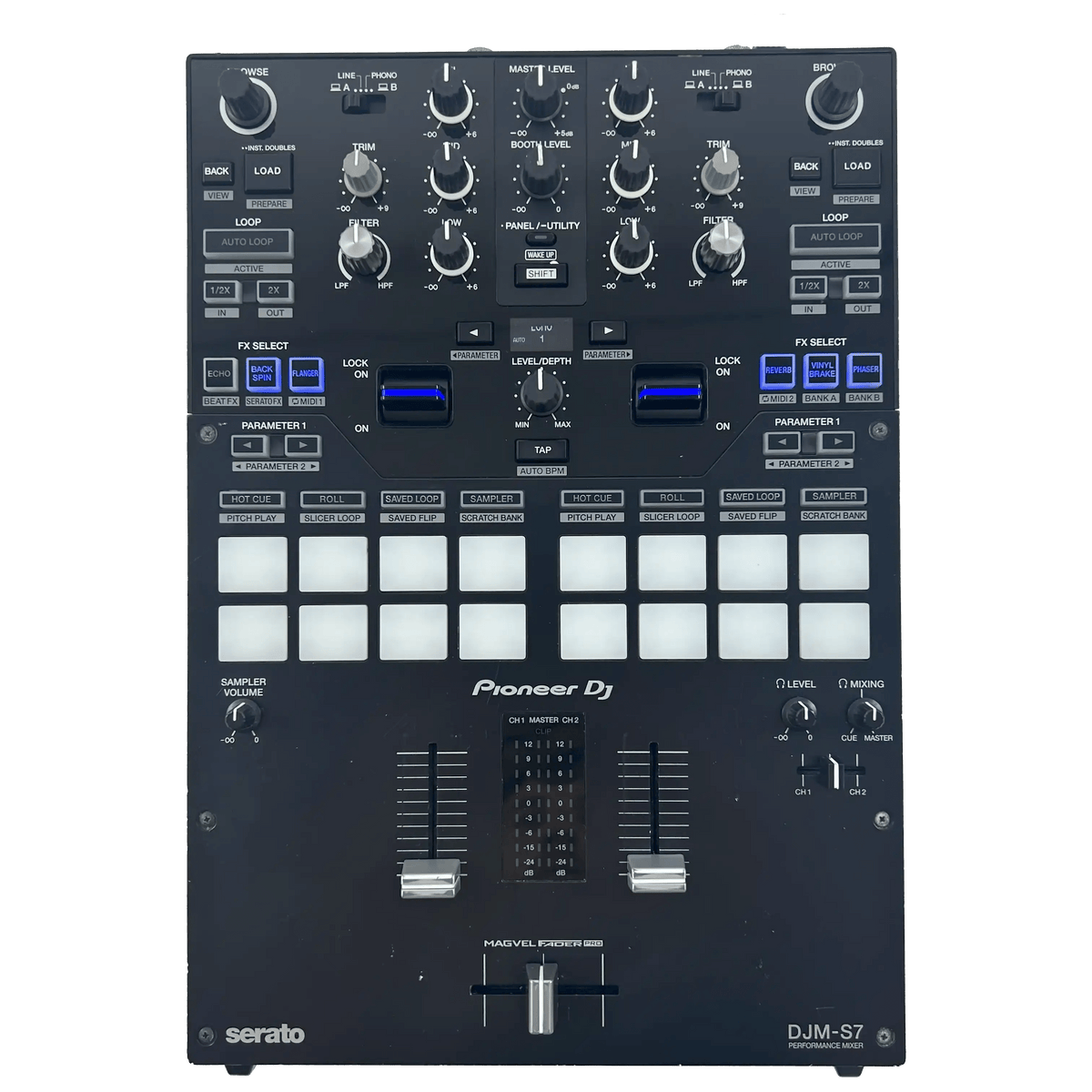 Pioneer DJM S7 - 2 Channel Scratch Performance DJ Mixer