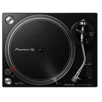 Pioneer PLX 500 direct drive DJ turntable, top view