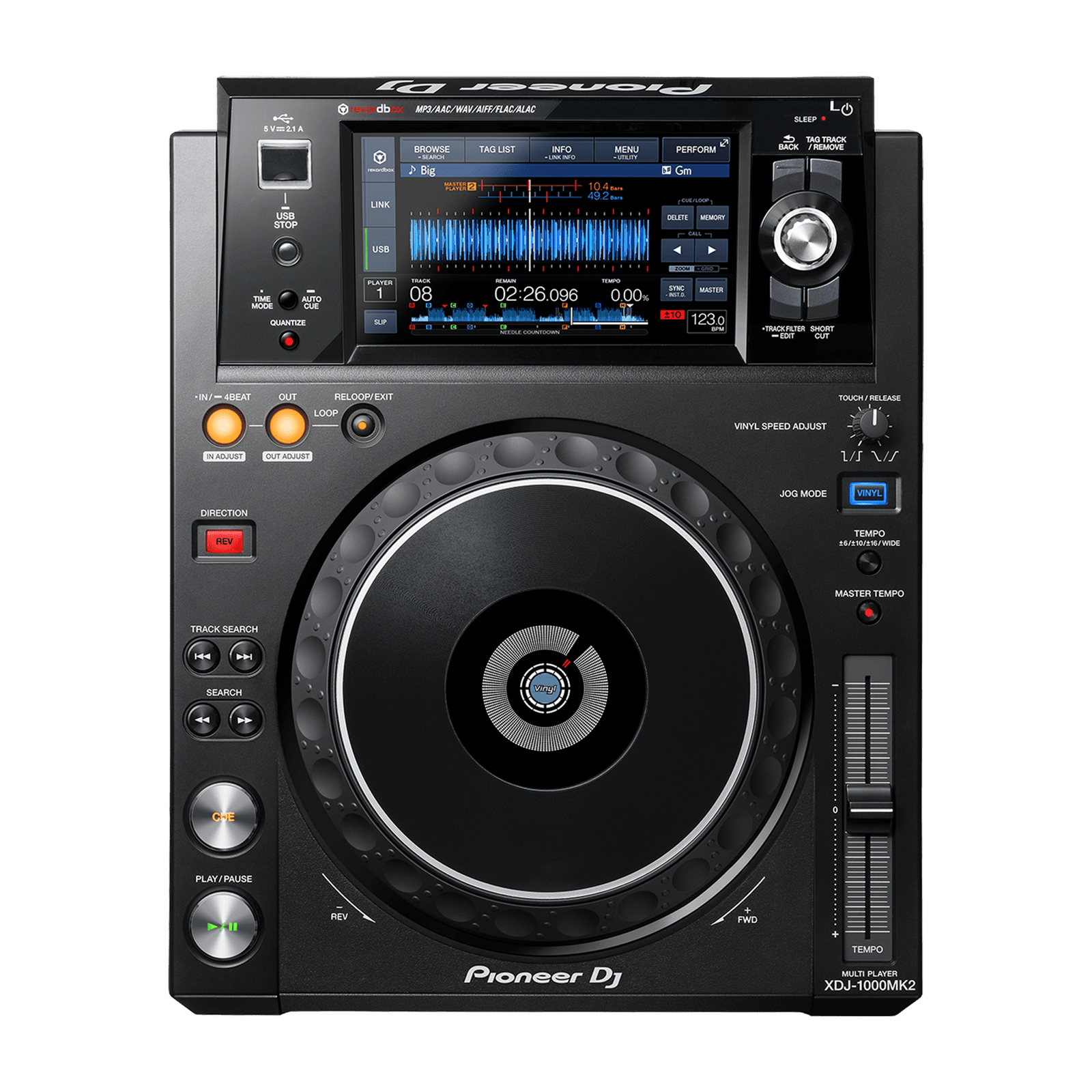 Pioneer XDJ 1000 MK2 DJ Media Player | Turntable Trader