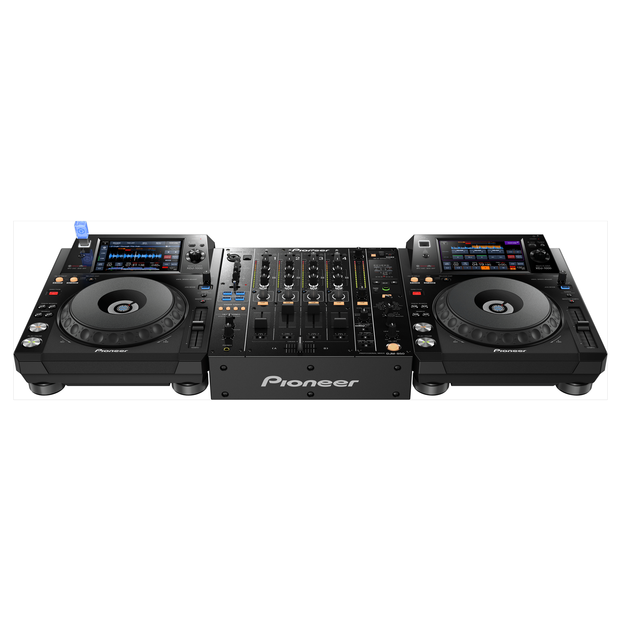 Pioneer XDJ 1000 Pair DJ Media Players | Turntable Trader