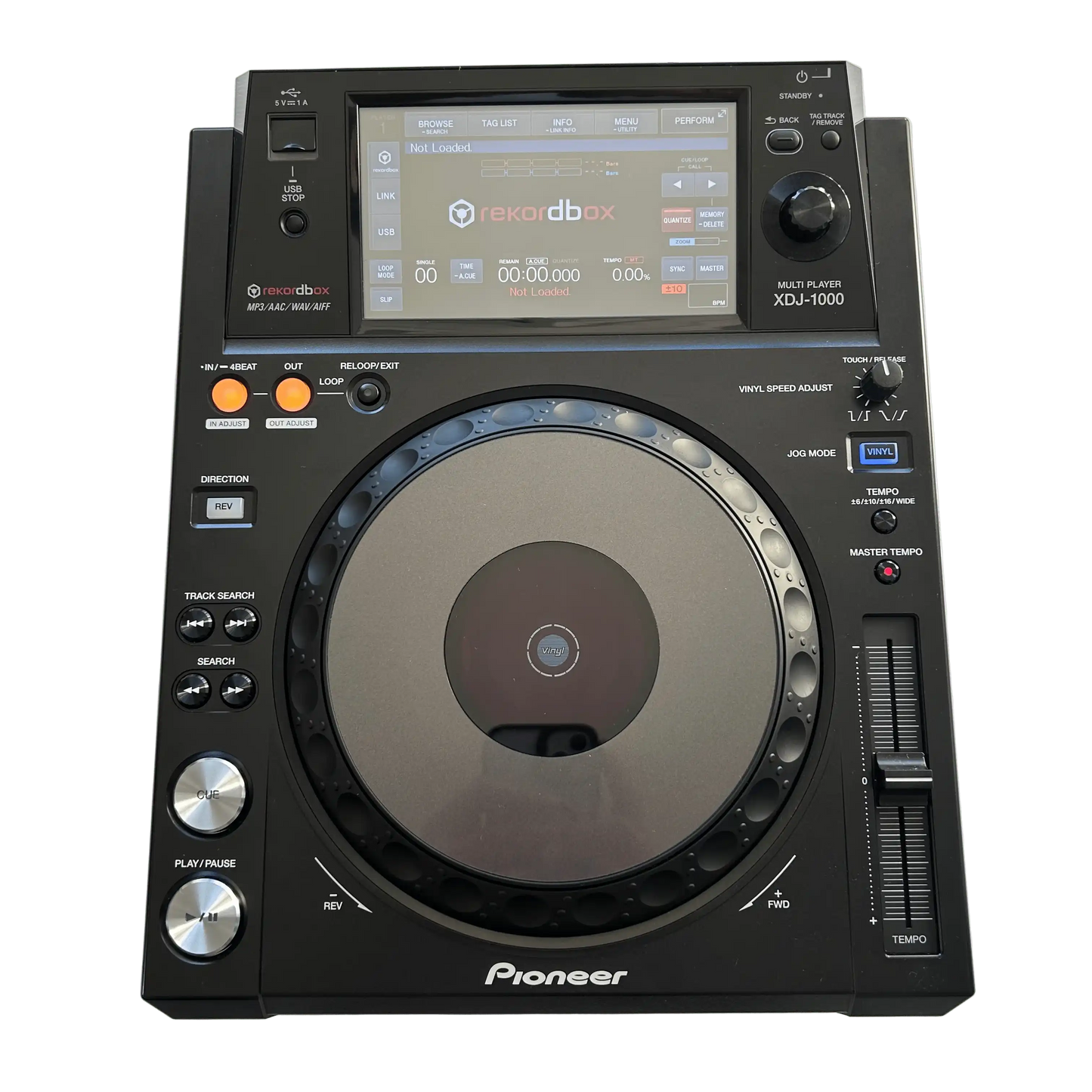 Pioneer XDJ 1000 - Professional DJ Media Player - Turntable Trader