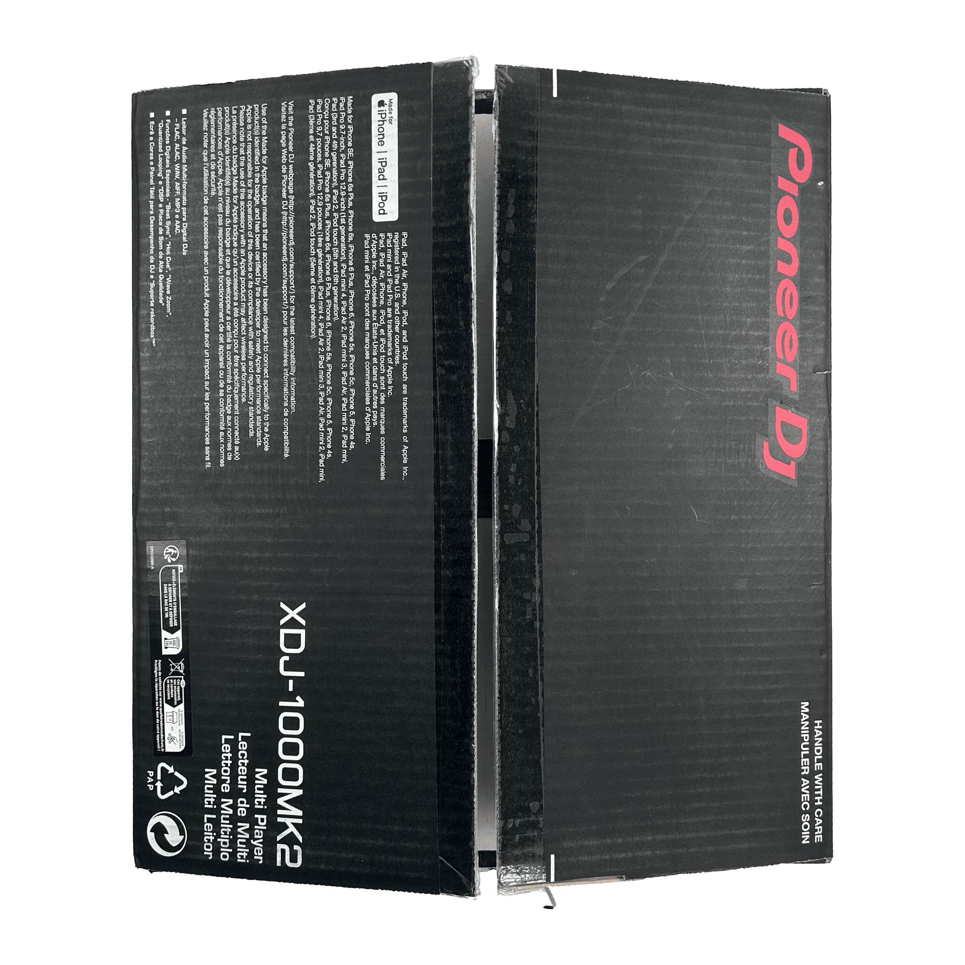 Pioneer XDJ1000 2台 Pair 2x Pioneer XDJ-1000MK2 DJ Player Digital Turntable
