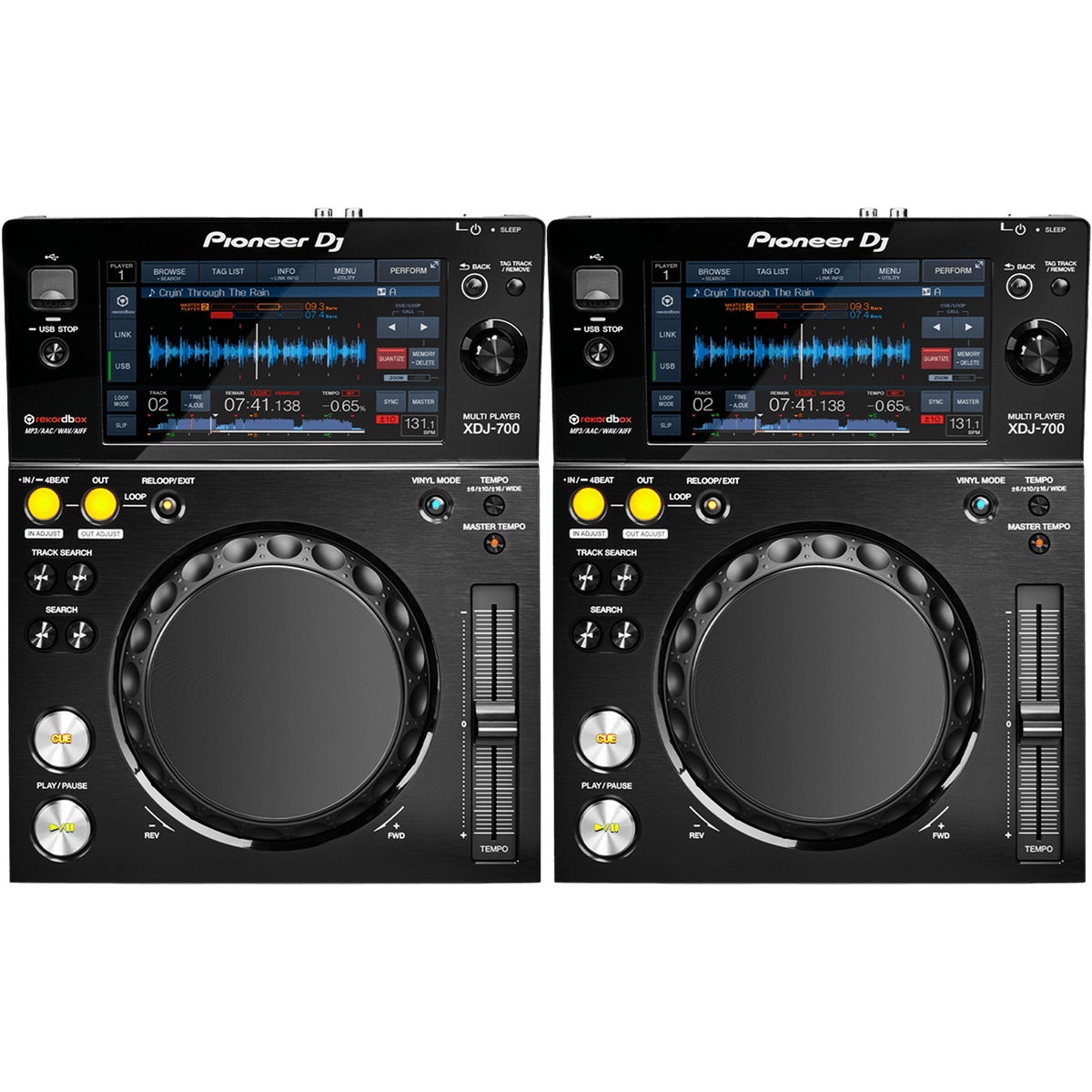 Pioneer XDJ 700 Pair - Professional DJ Media Players - Turntable Trader