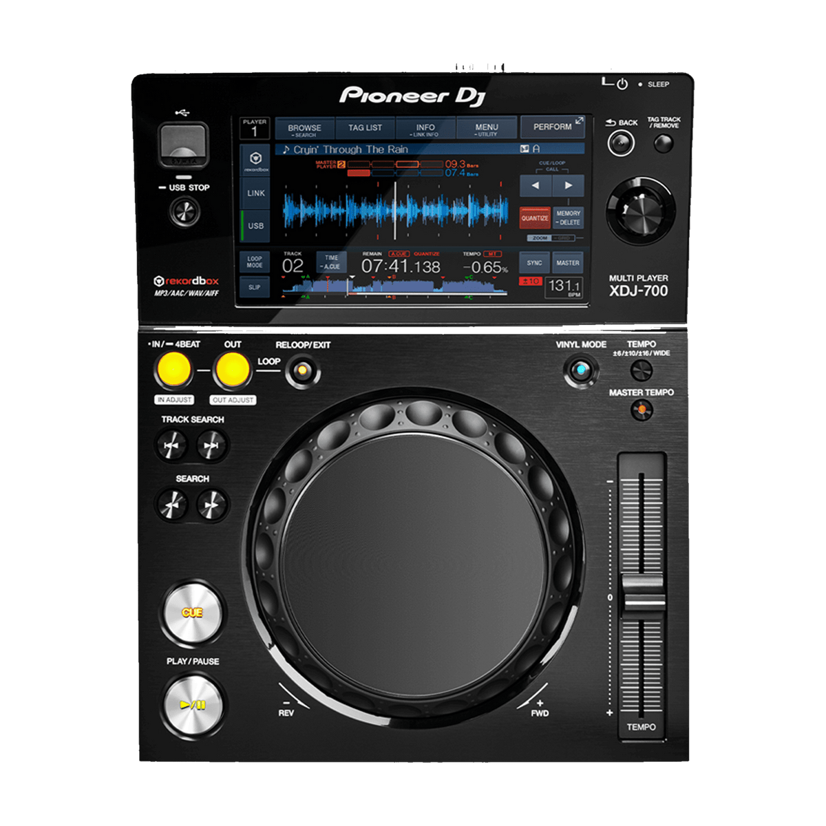 pioneer xdj 700 stock front