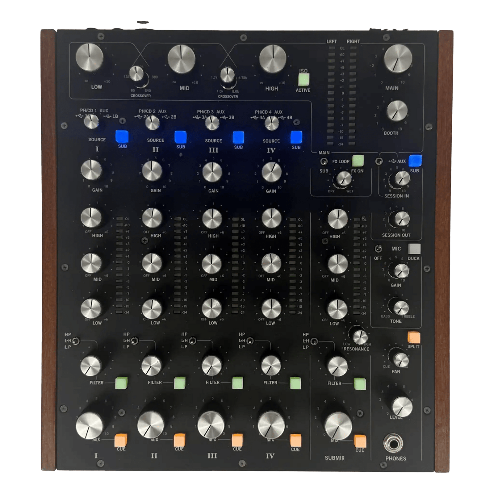 Rane MP2015 4 Channel Rotary DJ Mixer - Turntable Trader Rane MP2015 4 Channel Rotary DJ Mixer - Turntable Trader