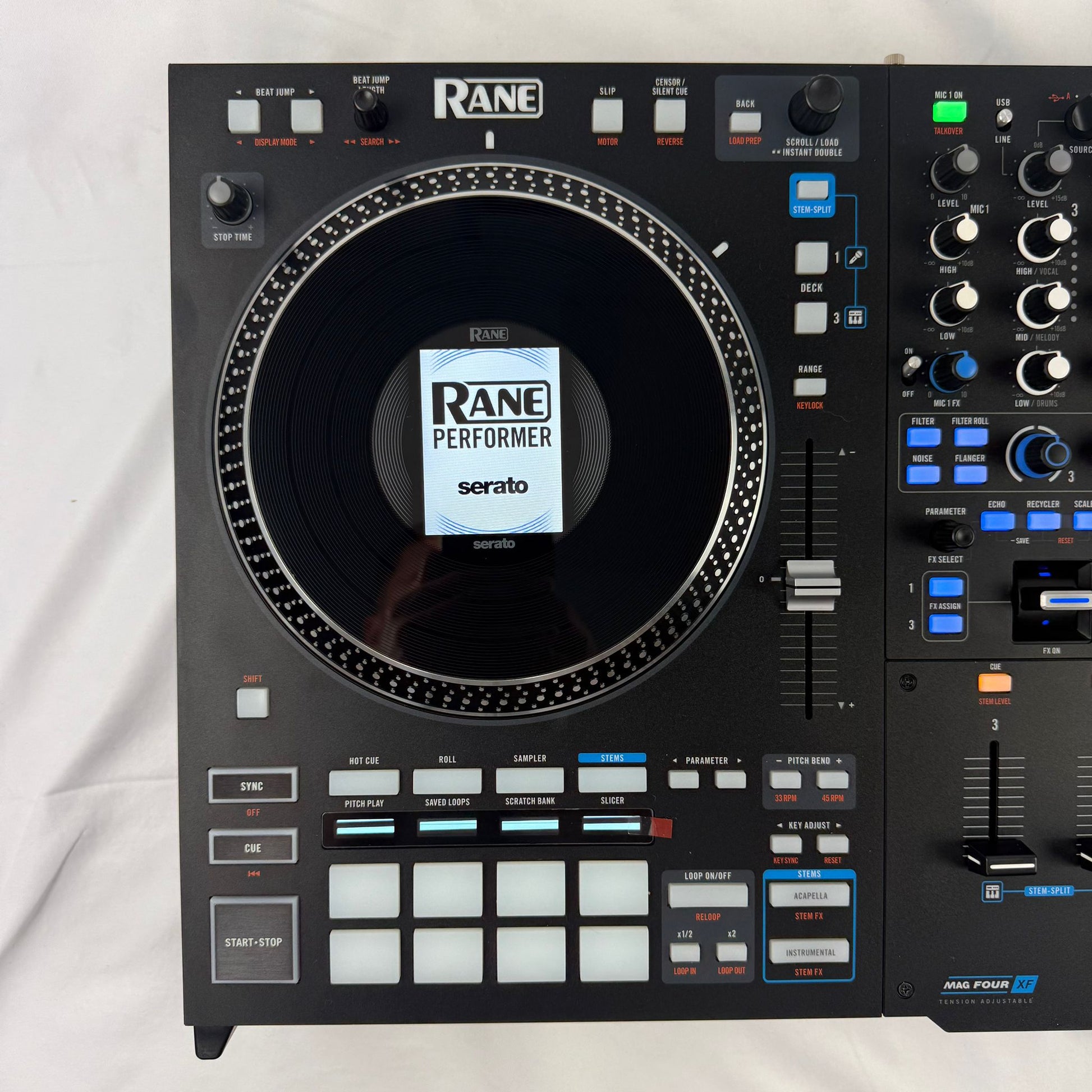 Rane Performer - 4 Channel Motorized DJ Controller - Turntable Trader