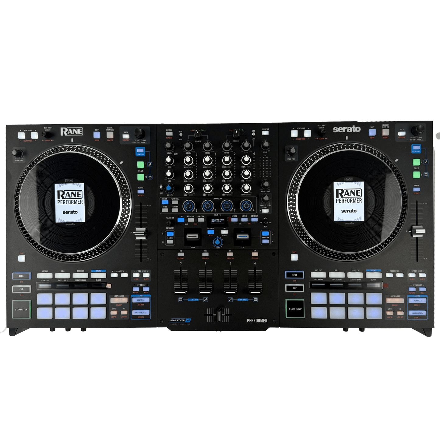 Rane Performer - 4 Channel Motorized DJ Controller - Turntable Trader