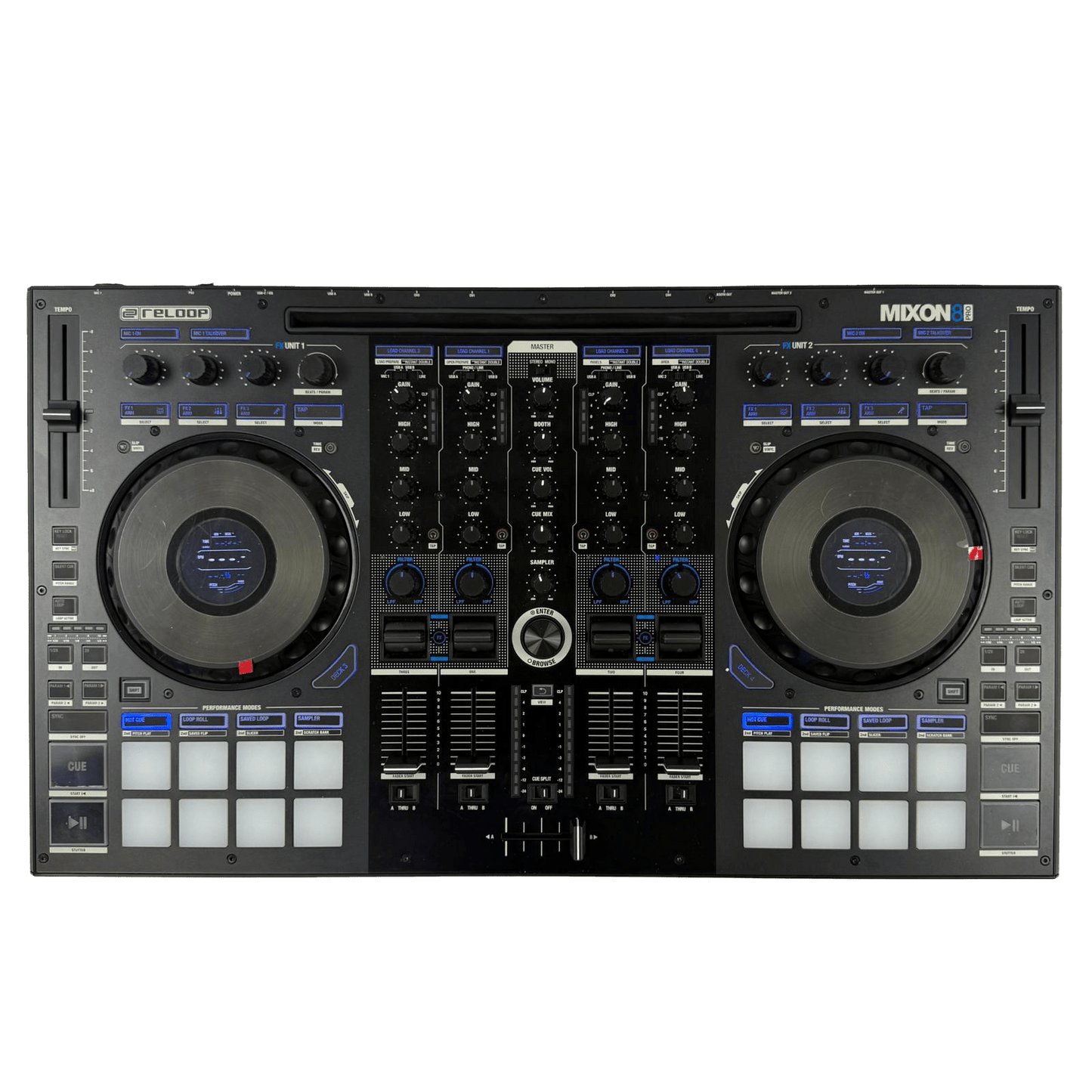 Reloop Mixon 8 Pro - 4 Channel DJ Controller - Turntable Trader